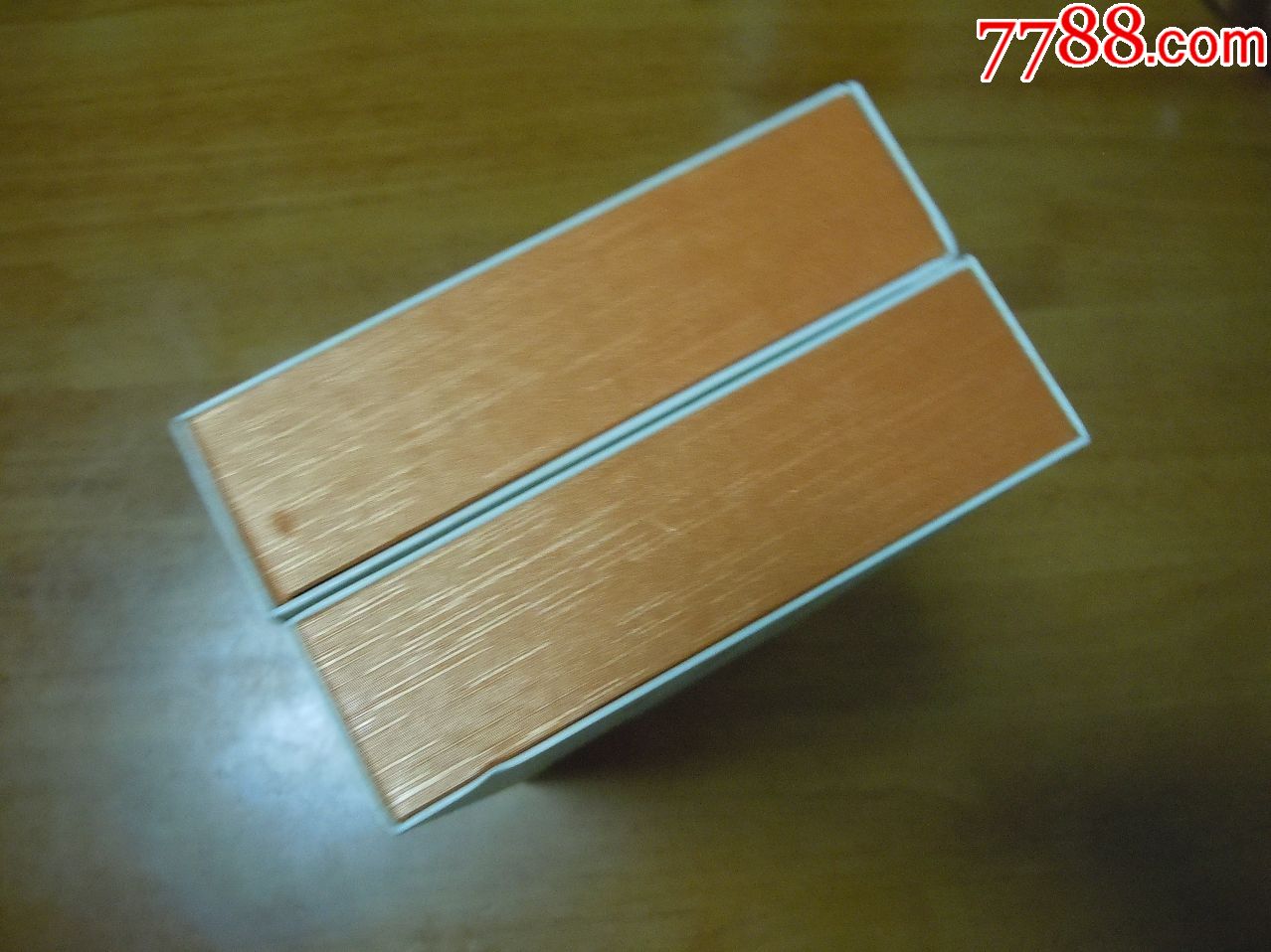 黄金叶(100s)木条盒一对