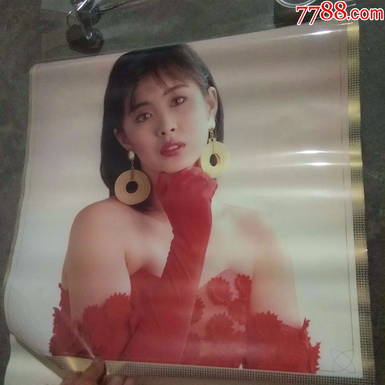 1998年美女明星挂历:王祖贤等6张全套(福州市仪器阀门厂)