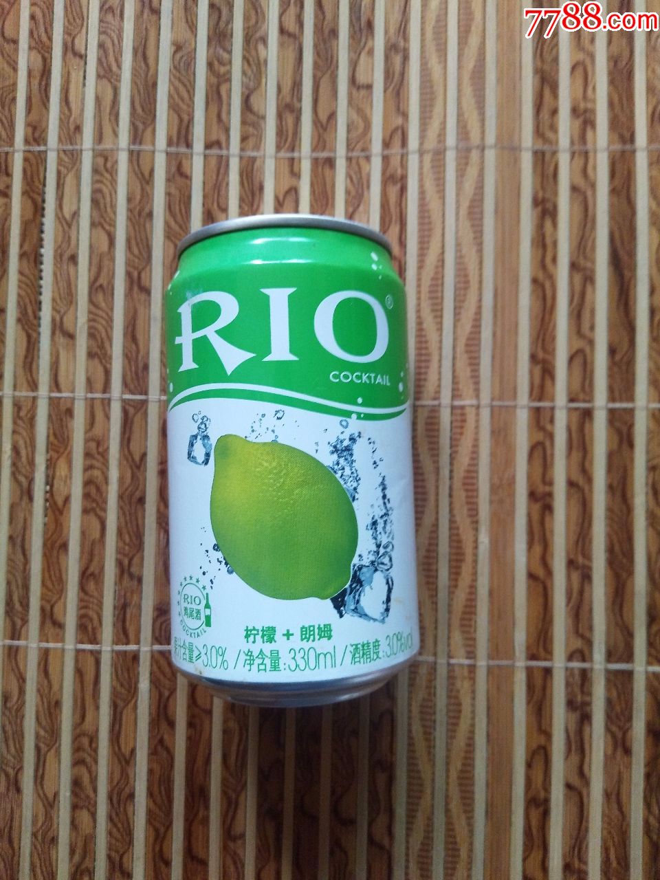 锐澳柠檬味朗姆鸡尾酒铝罐330ml珠海产