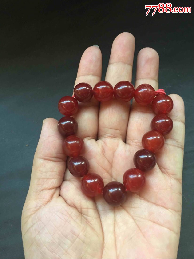 红玛瑙手串