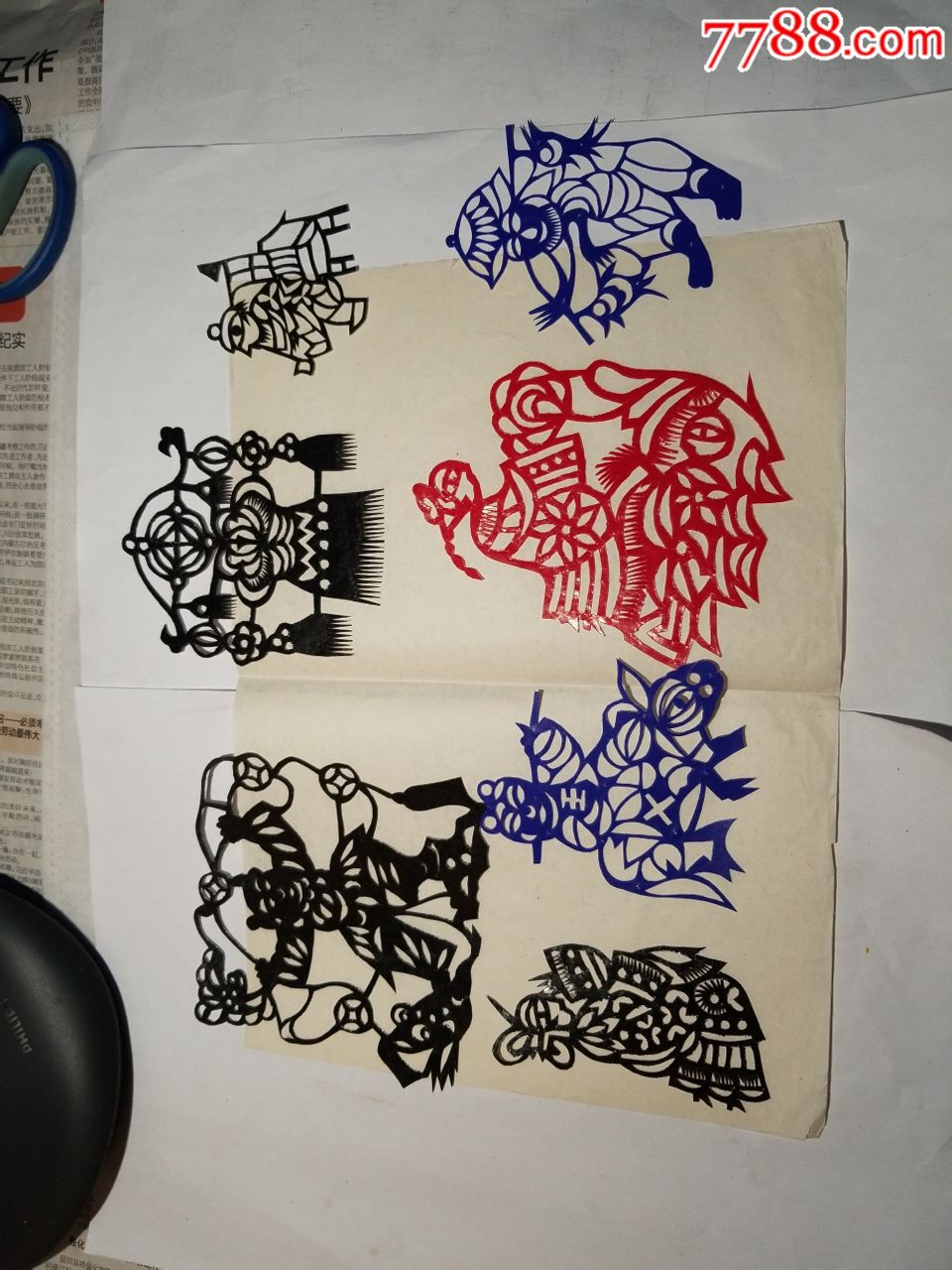 0000元-se64478816-剪纸/窗花-零售-7788收藏__中国收藏热线