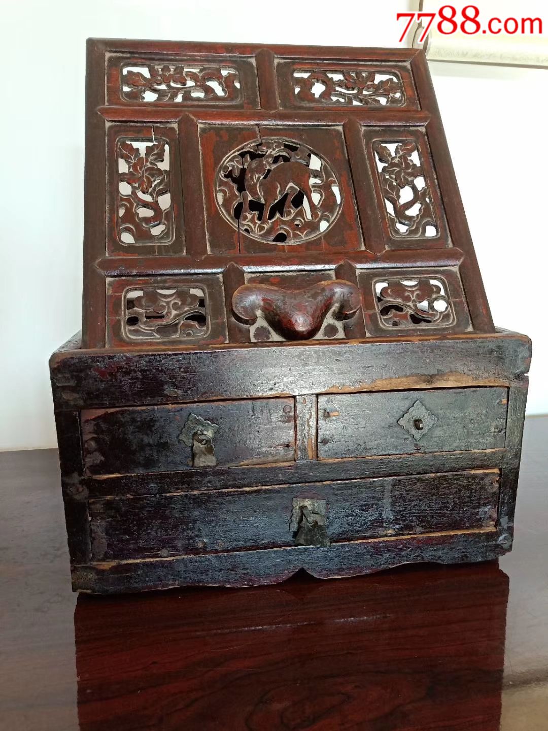 清代书架_价格3000元【古玩杂项老货】_第1张_7788收藏__收藏热线