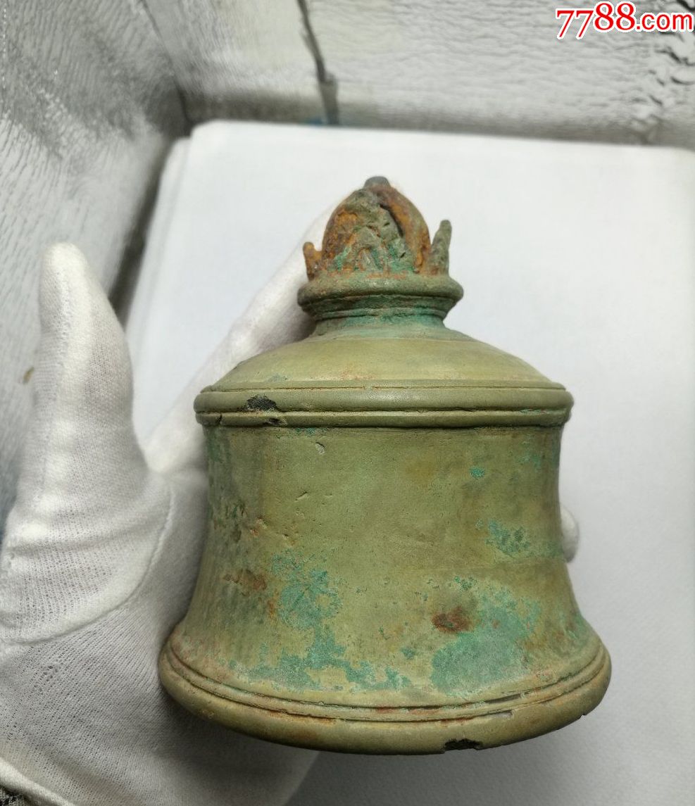 唐至宋时期:铜铃铛,皮壳漂亮壁厚