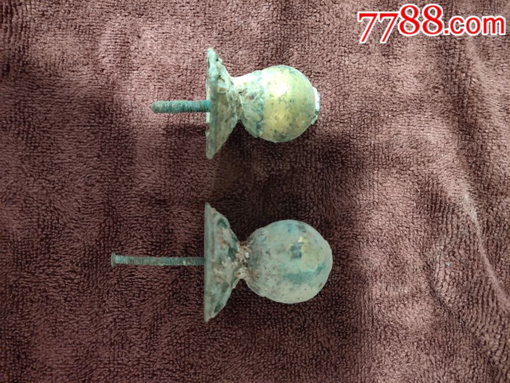 清代九品顶戴一对,,青花瓷_第1张_7788青花瓷收藏
