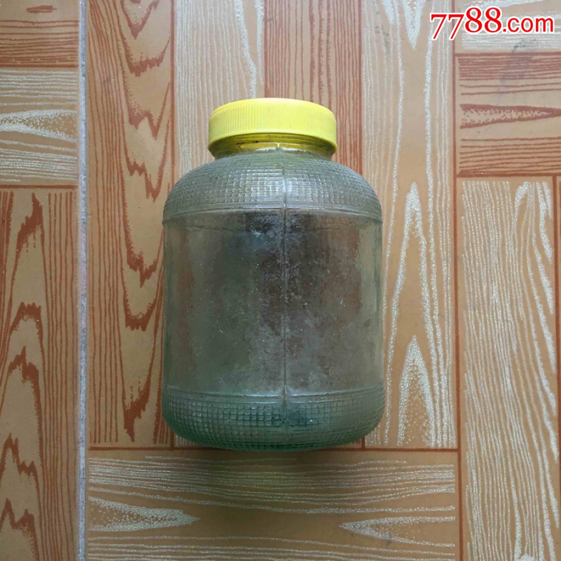 怀旧麦乳精老玻璃瓶