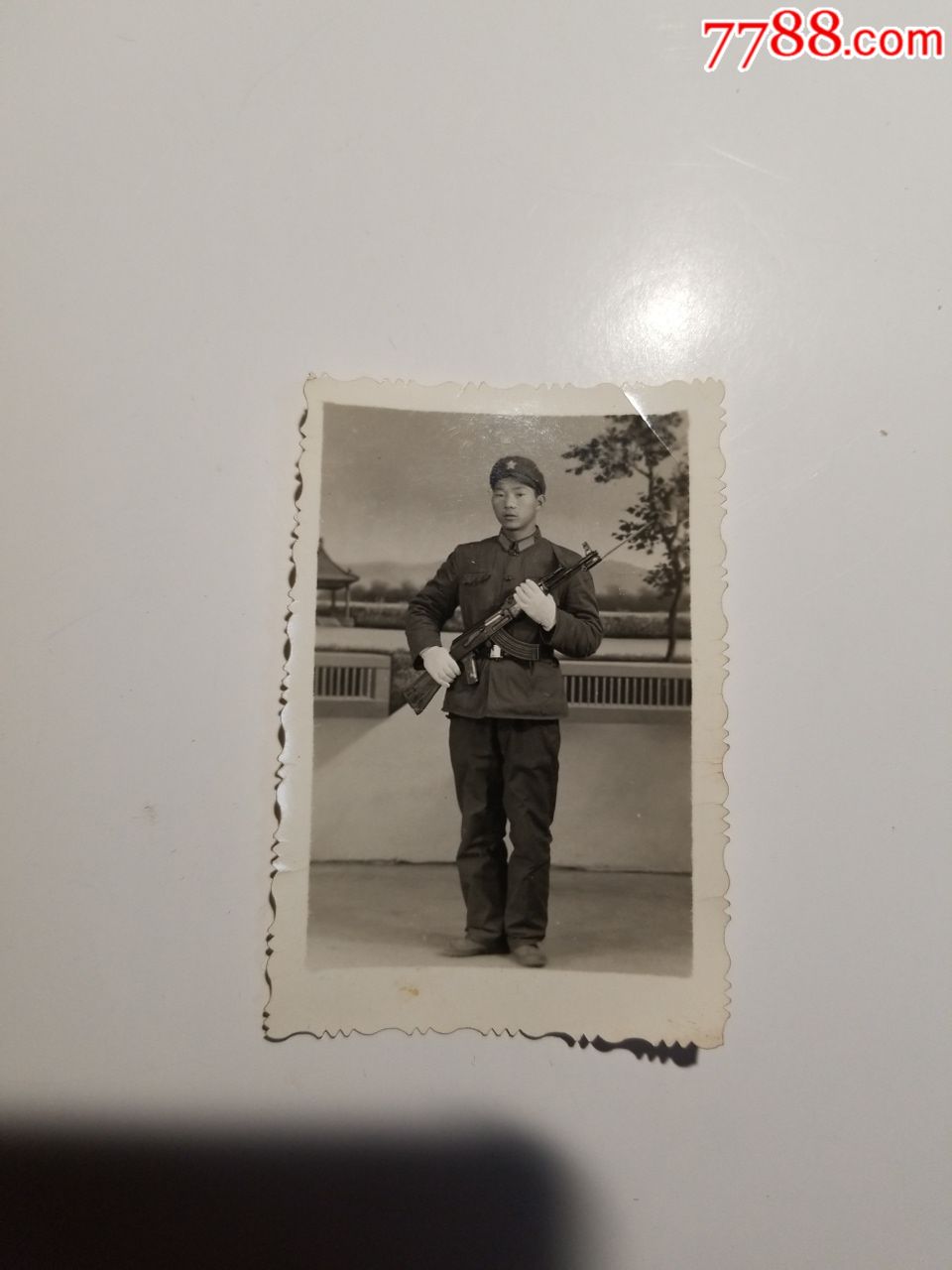 七十年代军人戎装照图片