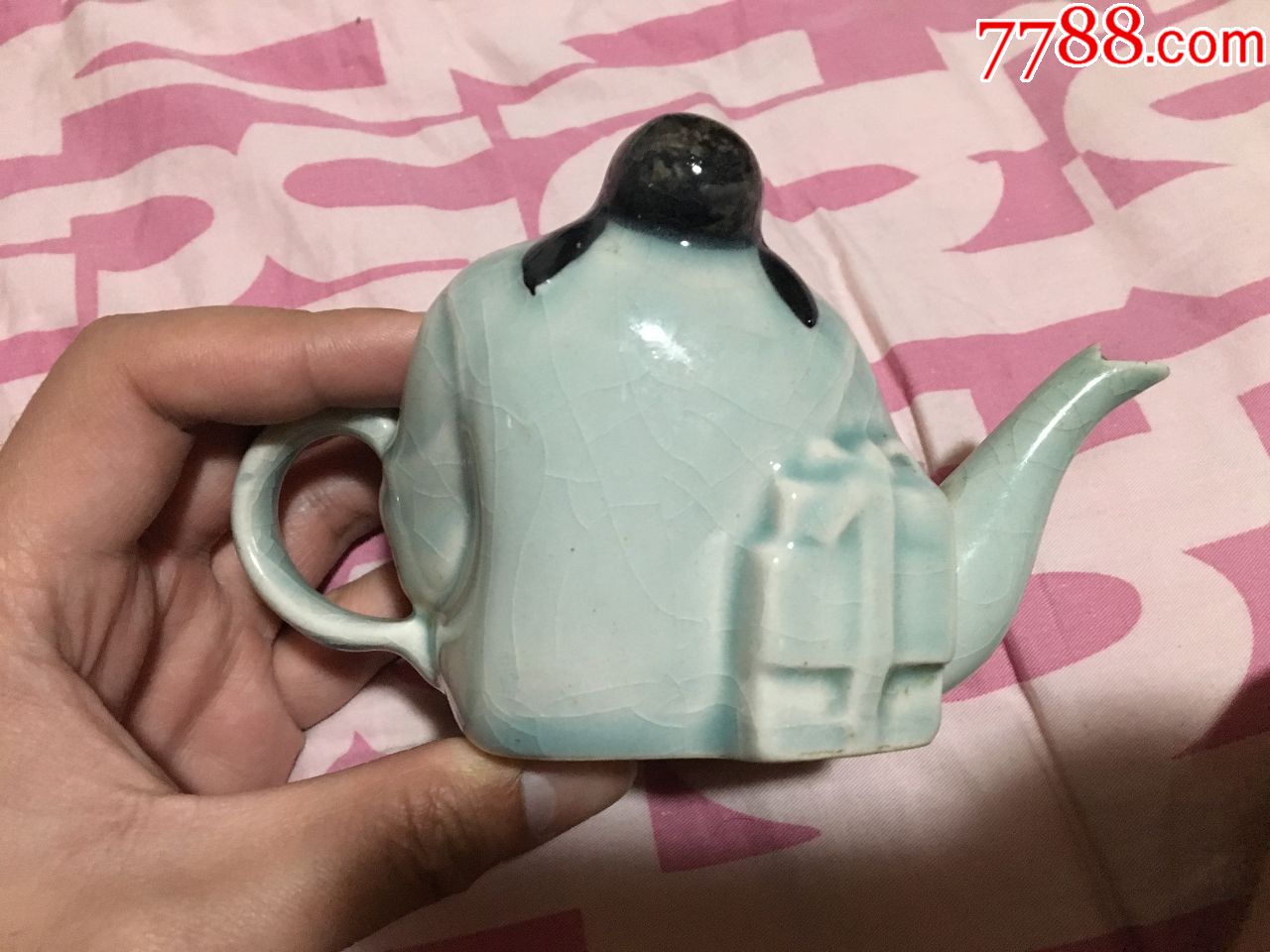 李白醉酒酒壶一个