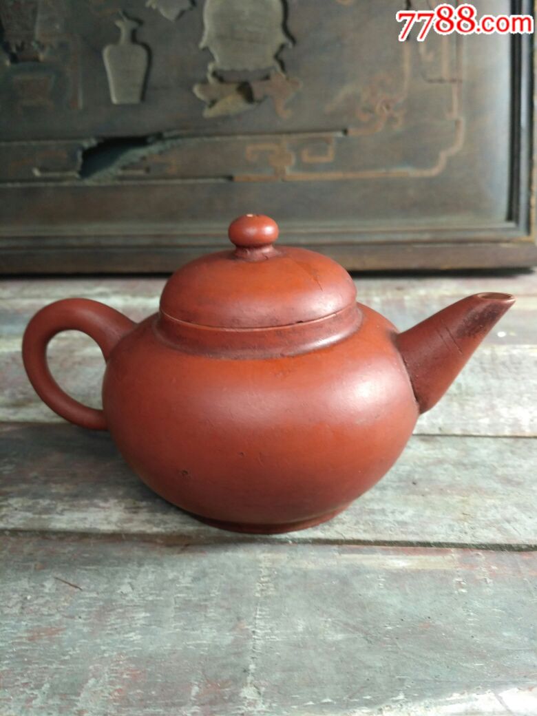 老茶壶民国潮州安顺得记老壶-se64537451-紫砂壶-零售-7788收藏__收藏