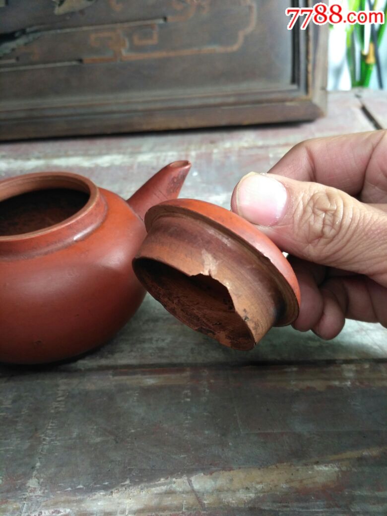 老茶壶民国潮州安顺得记老壶-se64537451-紫砂壶-零售-7788收藏__收藏