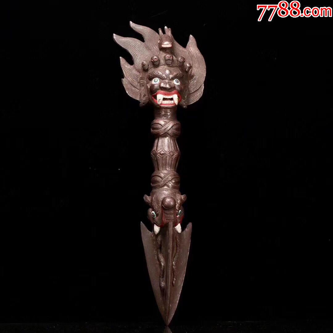 藏传佛教马头冥王金刚橛法器