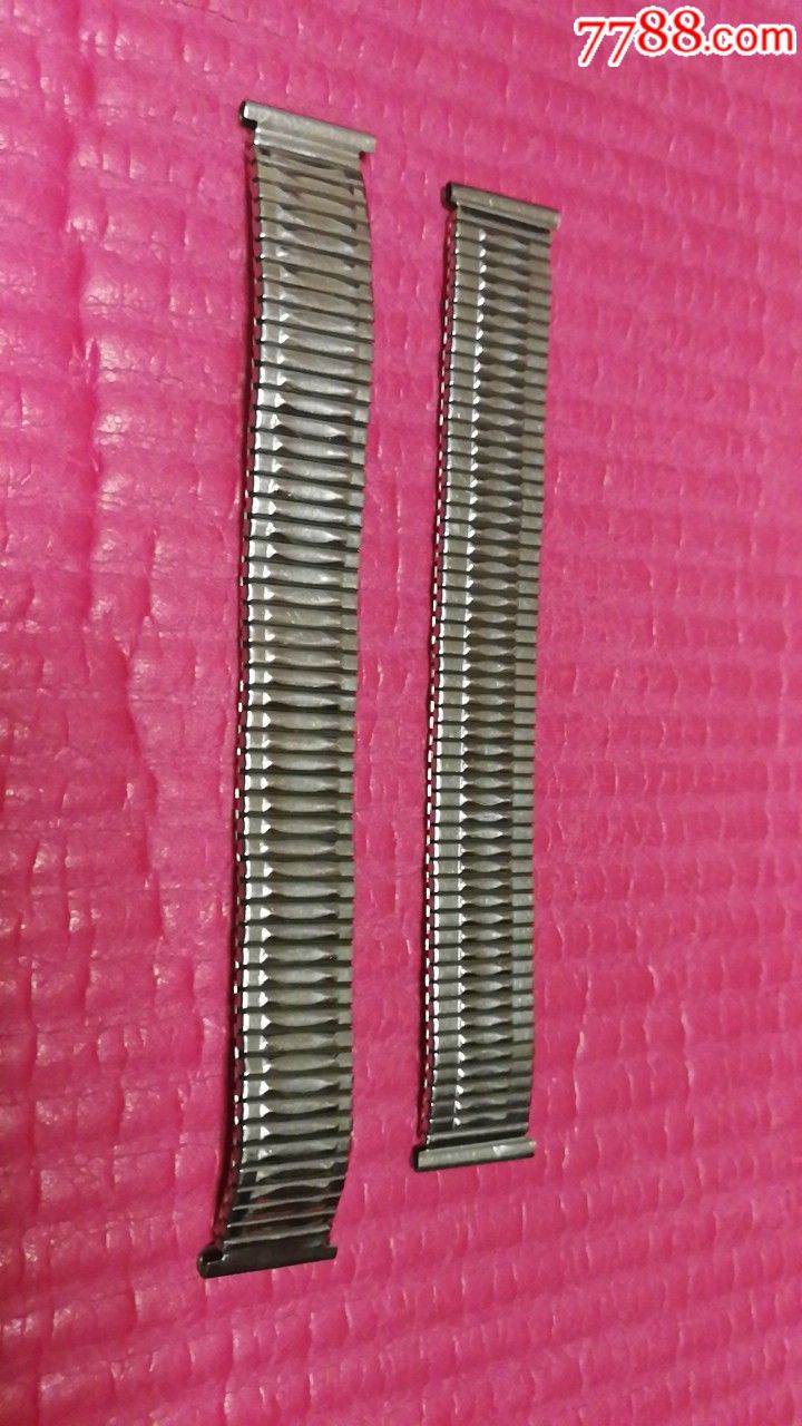 老式弹簧表带两条