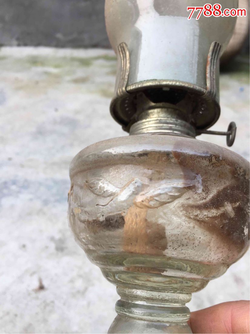 解放初期老煤油灯3盏