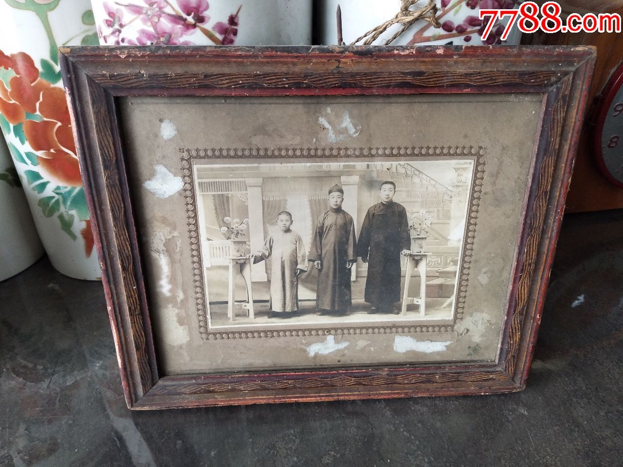古代古董古玩民俗老款式物件二手怀旧清民国人物照片老照片