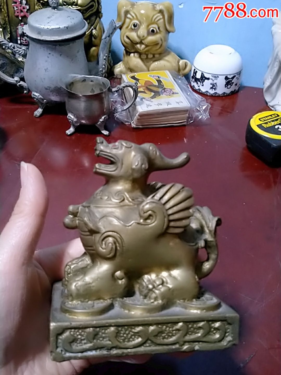 铜貔貅铜摆件