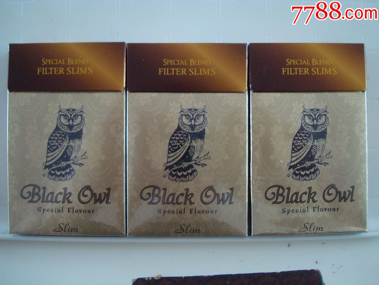 blackowl―――【越南·黑色猫头鹰】――细支3枚合售