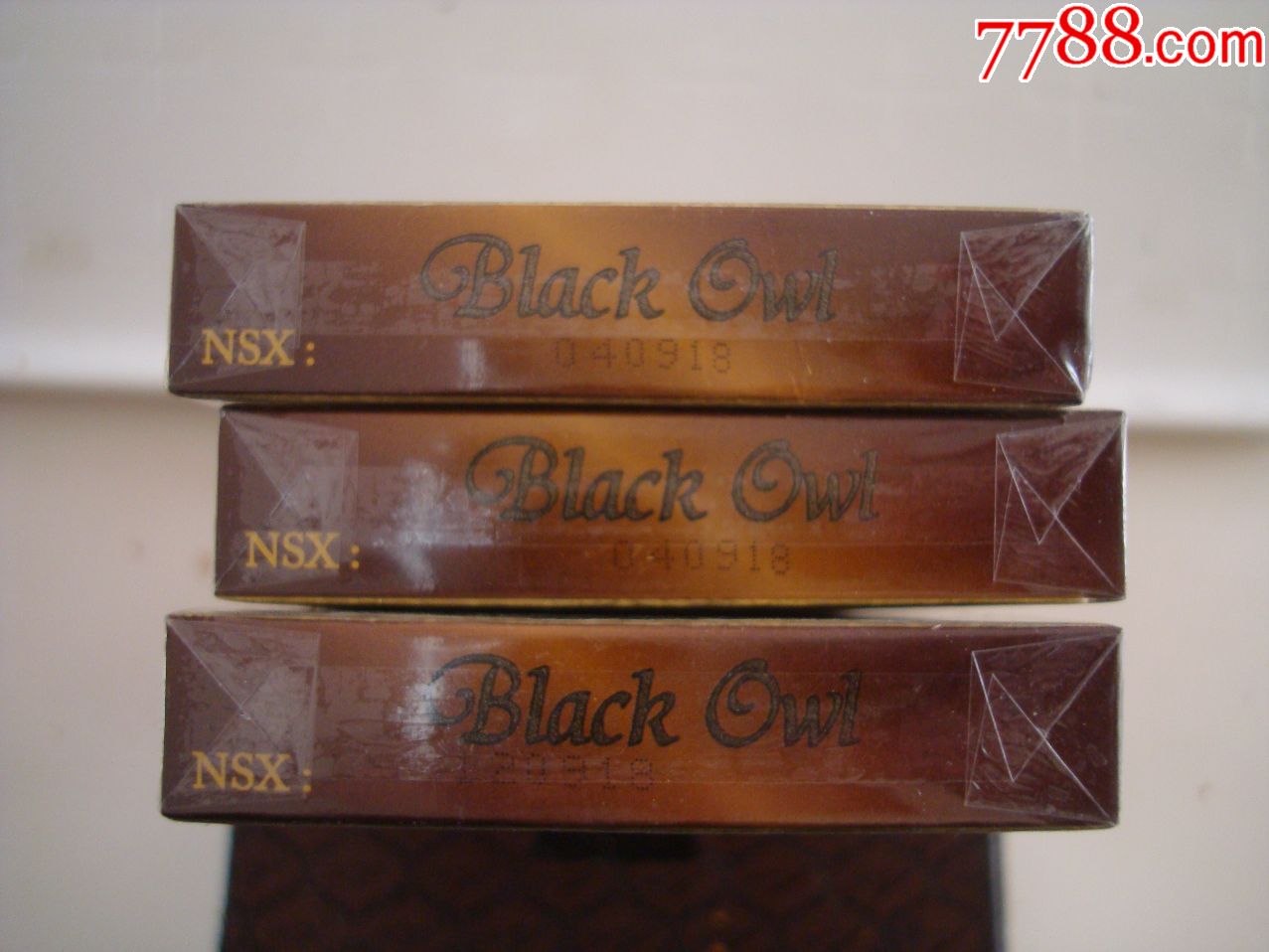 blackowl―――【越南·黑色猫头鹰】――细支3枚合售