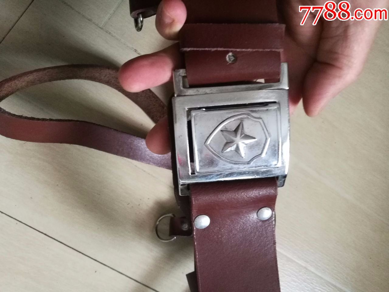 武装腰带品相如图自然干净