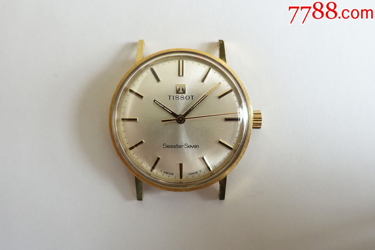 18k黄金天梭古董表