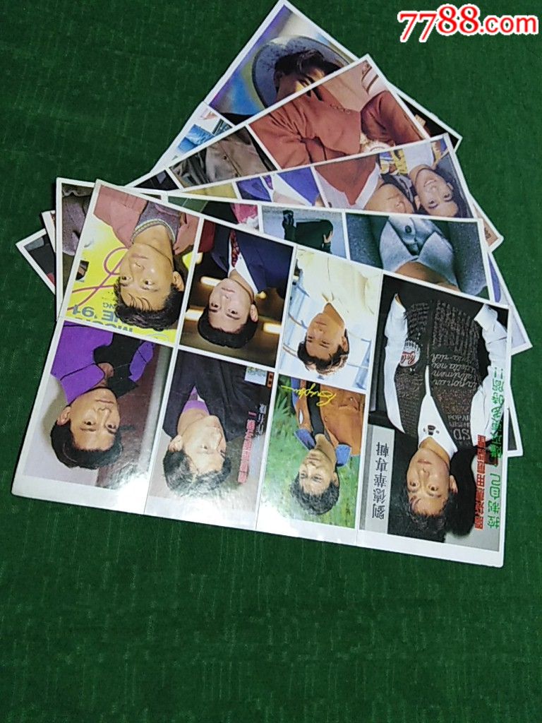 刘德华专辑港台明星不干胶贴5版33张