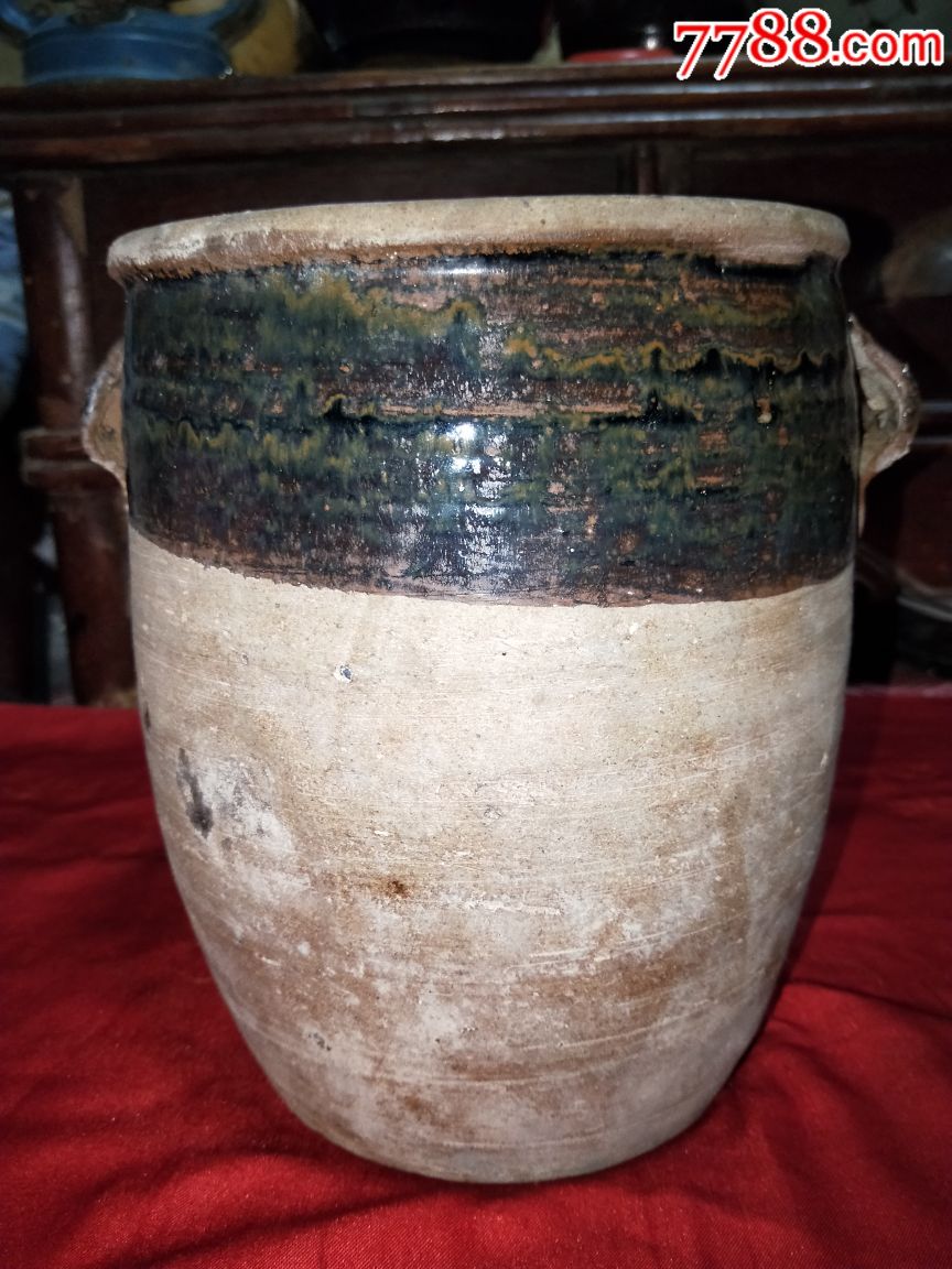 精品元代窑变卷缸