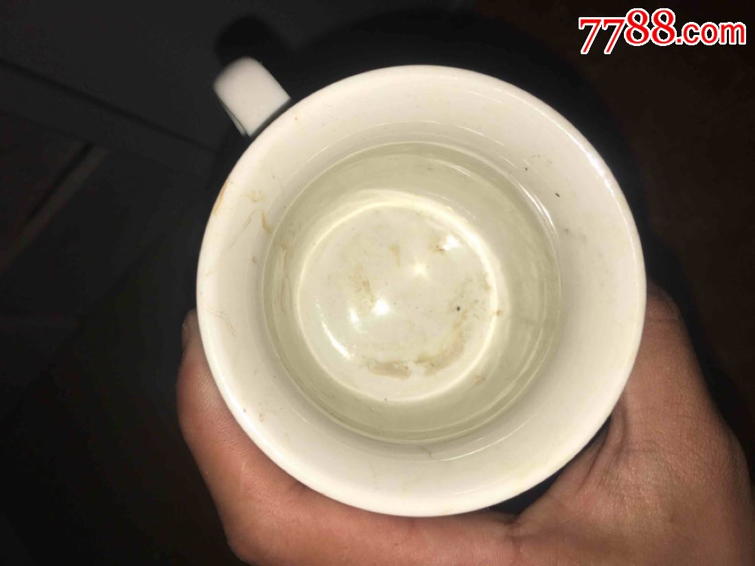 老博山早期瓷器水杯老瓷器裝飾懷舊復古