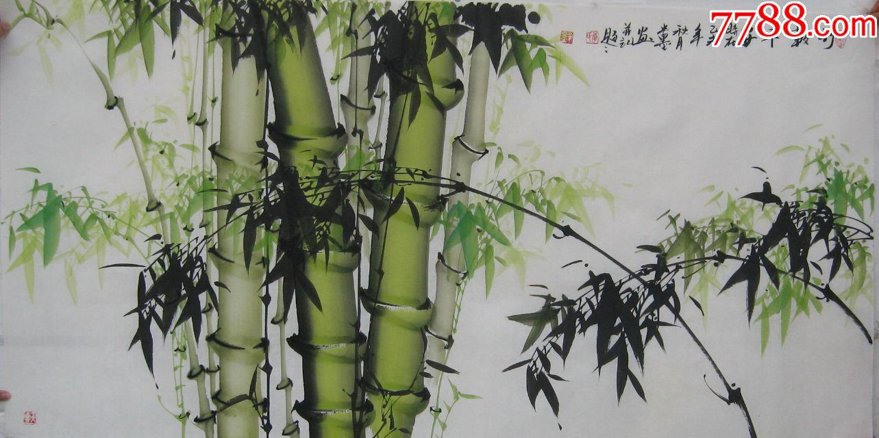 李半墨·四尺竹子07-价格:220元-se64783281-花鸟国画原作-零售-7788