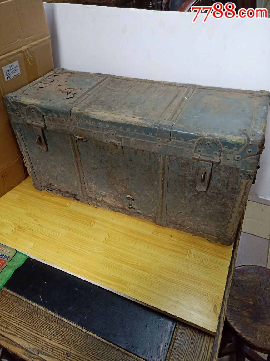 二战时期,民国满洲时期,兽医行李箱,医用木箱