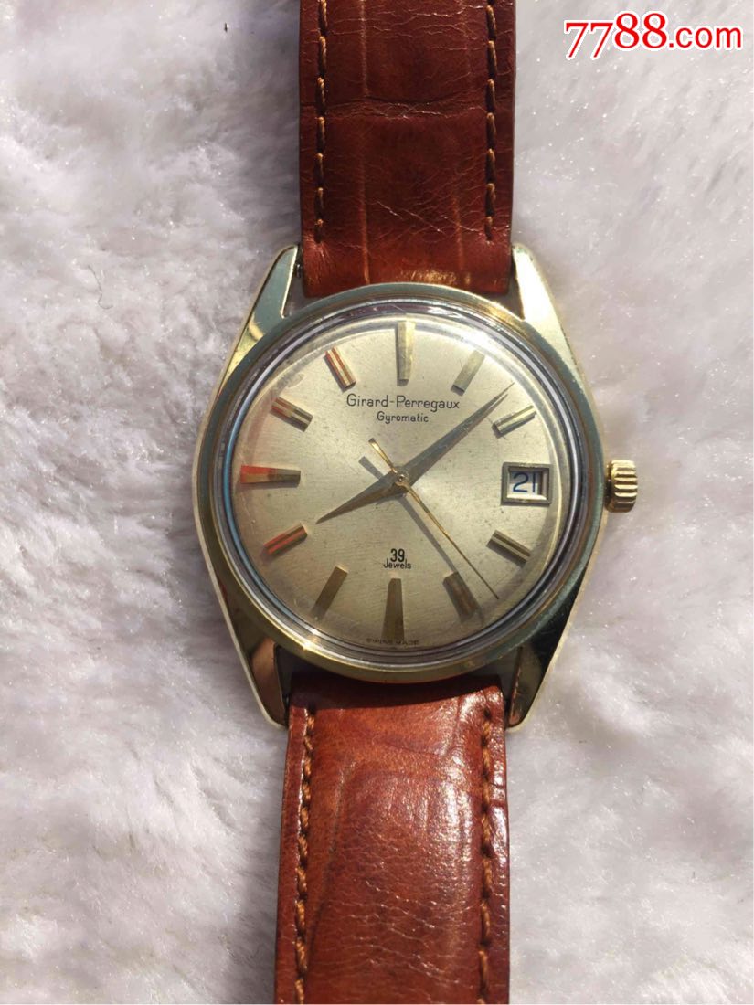 瑞士39钻芝柏全自动手表