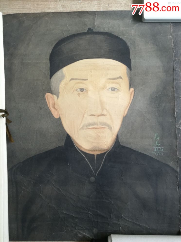 民国素描肖像画