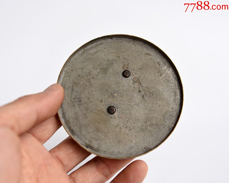 古董老铜盖子茶壶盖杯子盖罐子盖铜壶盖特价包老