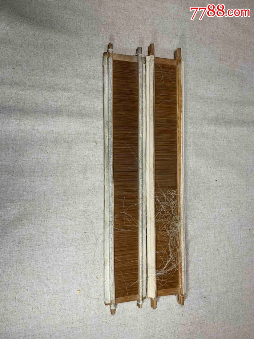古董古玩收藏杂项近代竹篦纺织缂丝工具竹子竹制品竹器