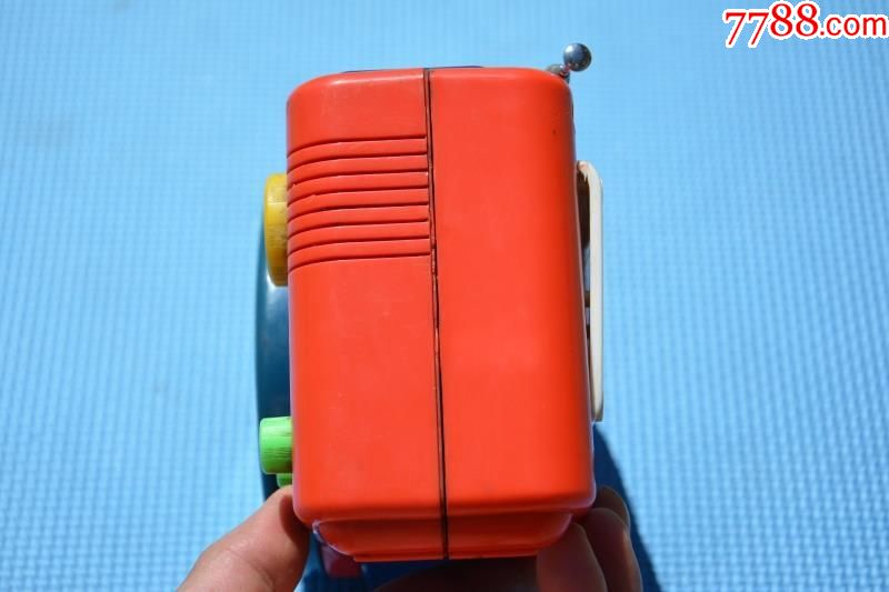 美国maxman三波段儿童卡通式老收音机收音正常