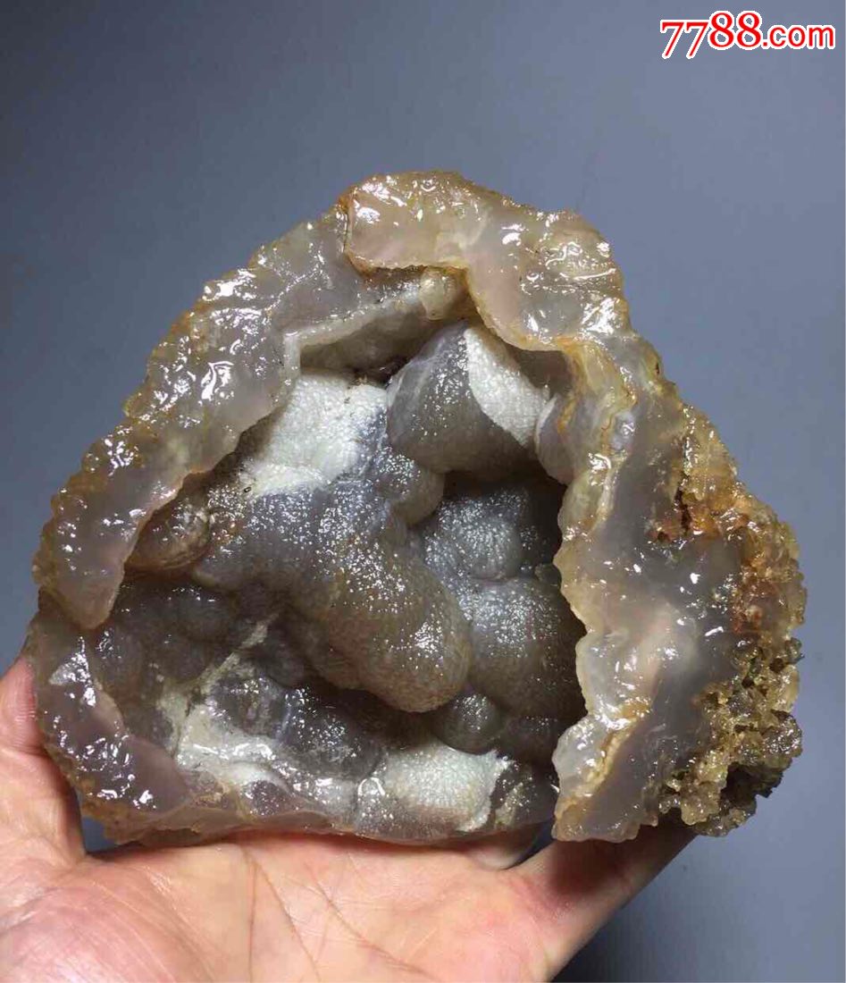 内蒙玛瑙原石,1000多克,包真