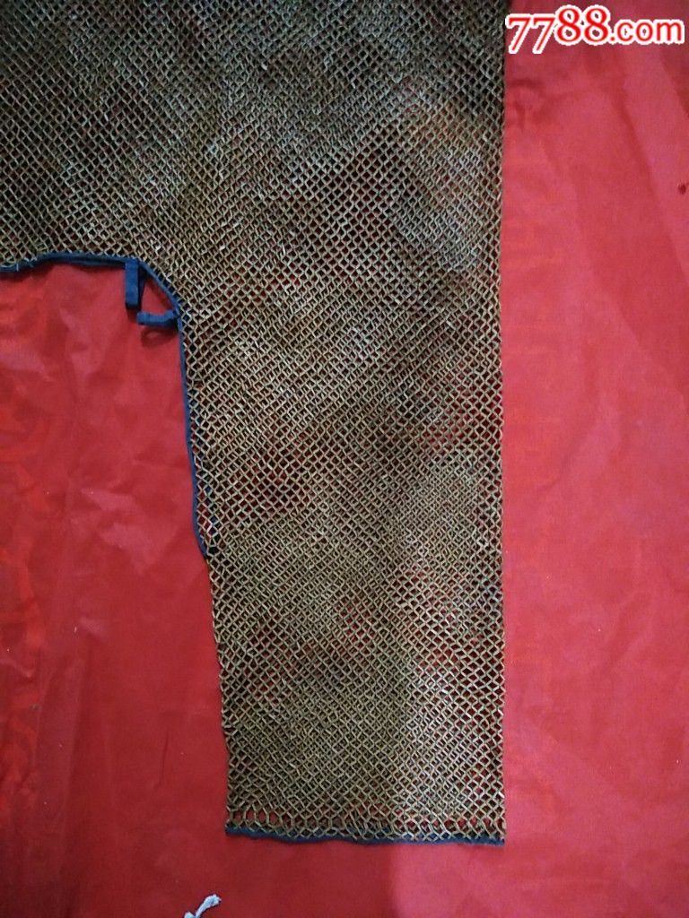 清代官员隔汗宽袖官服竹衣清中期左右