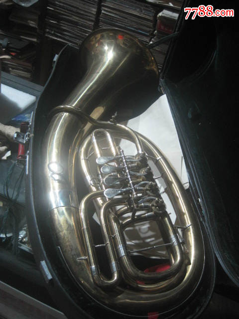 前进牌小低音号(回转式)带原箱-大/中/小号-7788乐器收藏