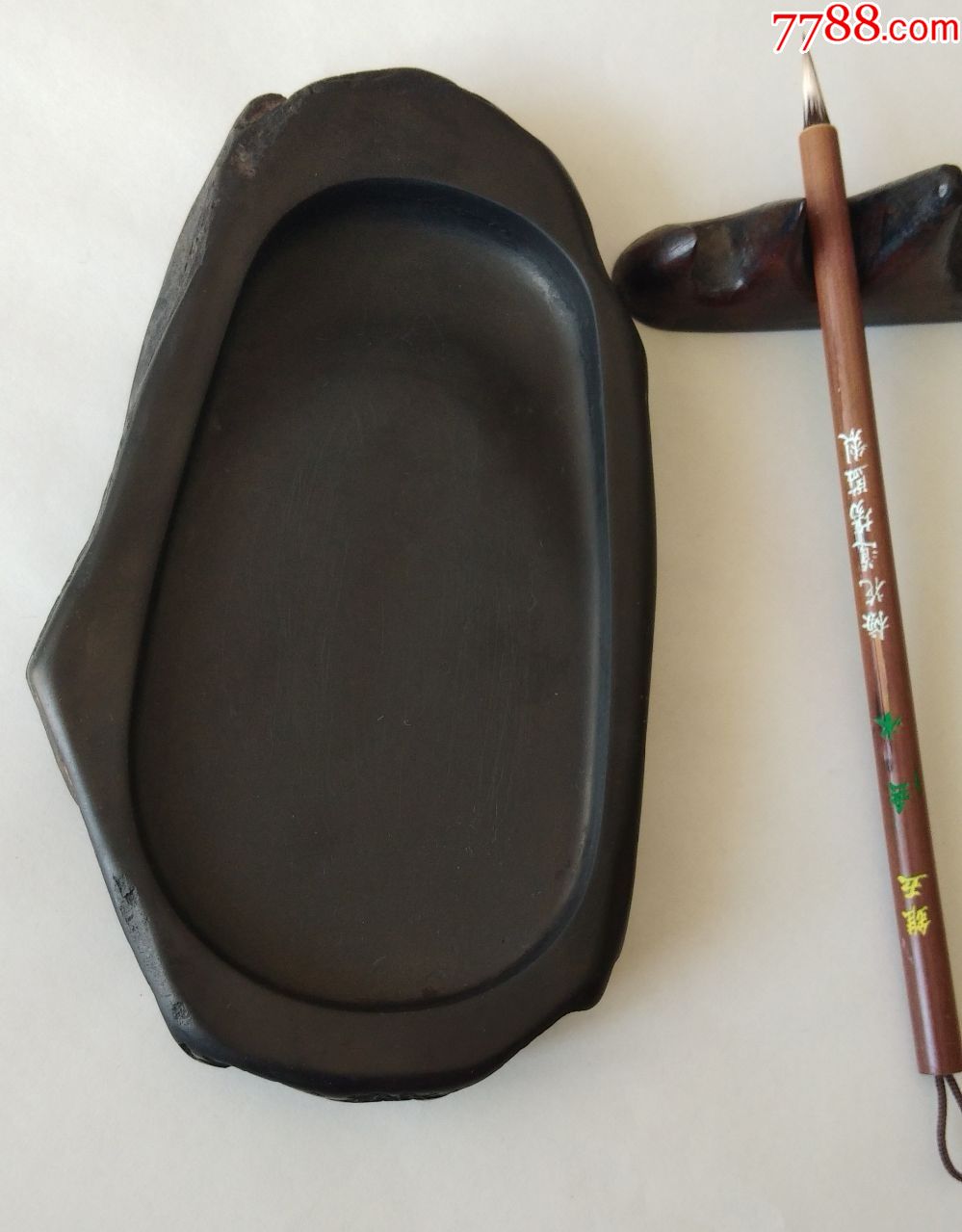 日本龙溪石砚龙溪砚台文房四宝书法国画用品