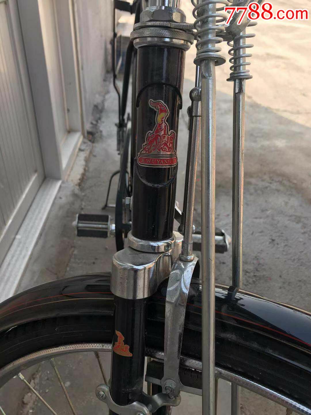 双杠五羊加重自行车