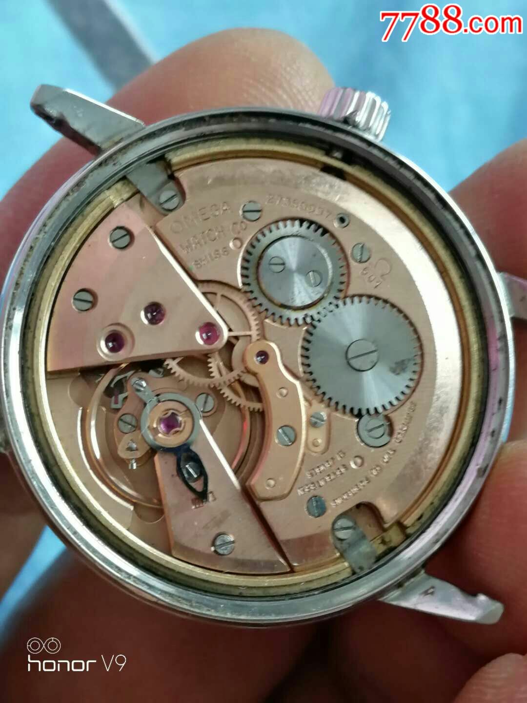 老式欧米茄601机芯手表图片