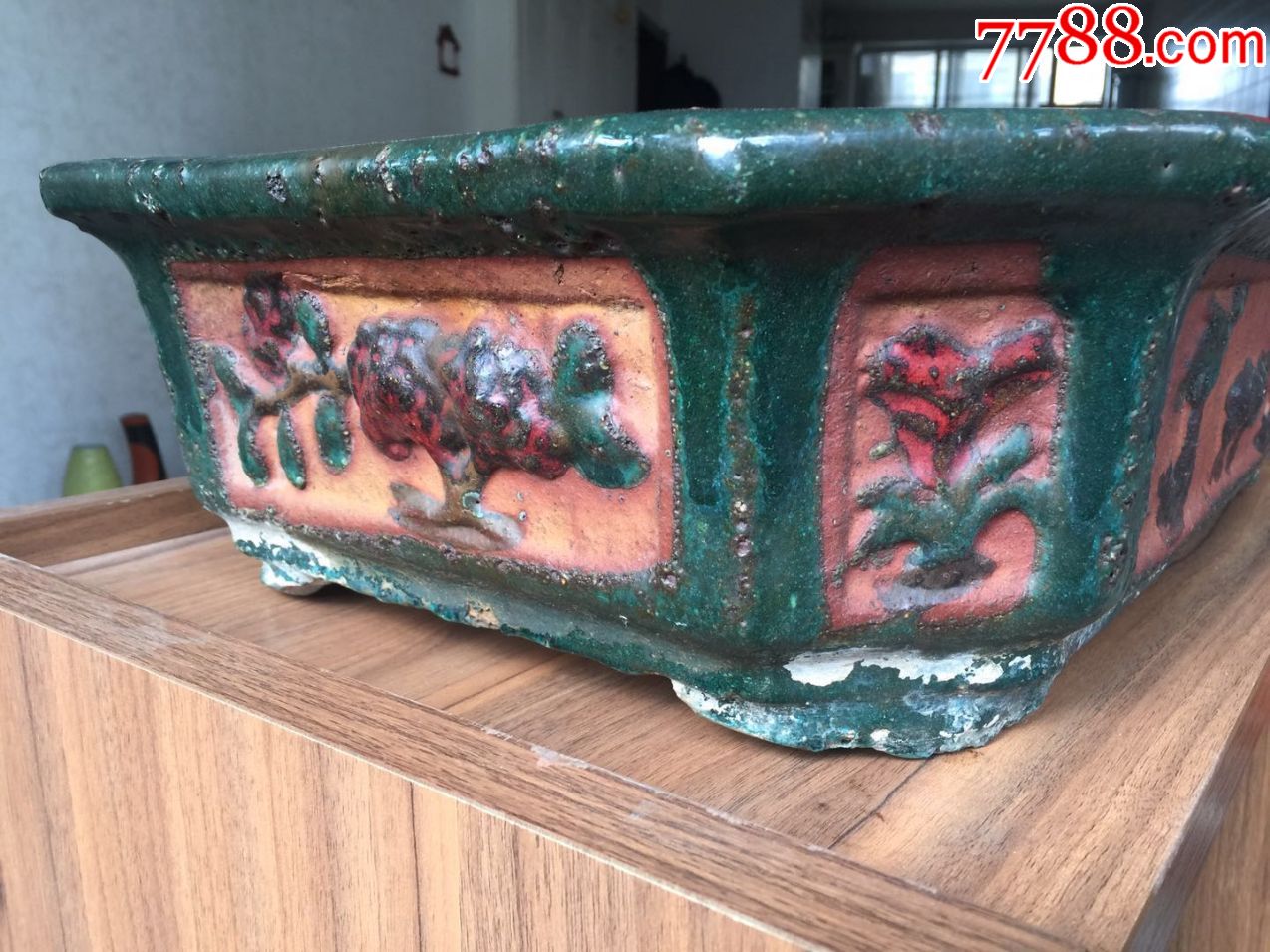 建国初石湾窑大盆景盆
