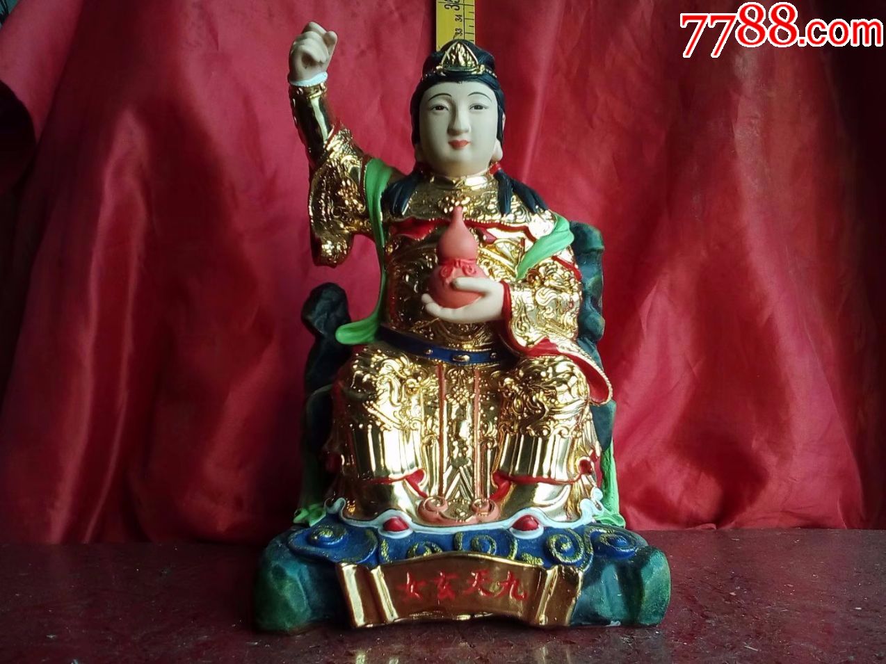 包邮一口价,全新树脂,玻璃钢塑造,九天玄女神像菩萨佛像,很沉