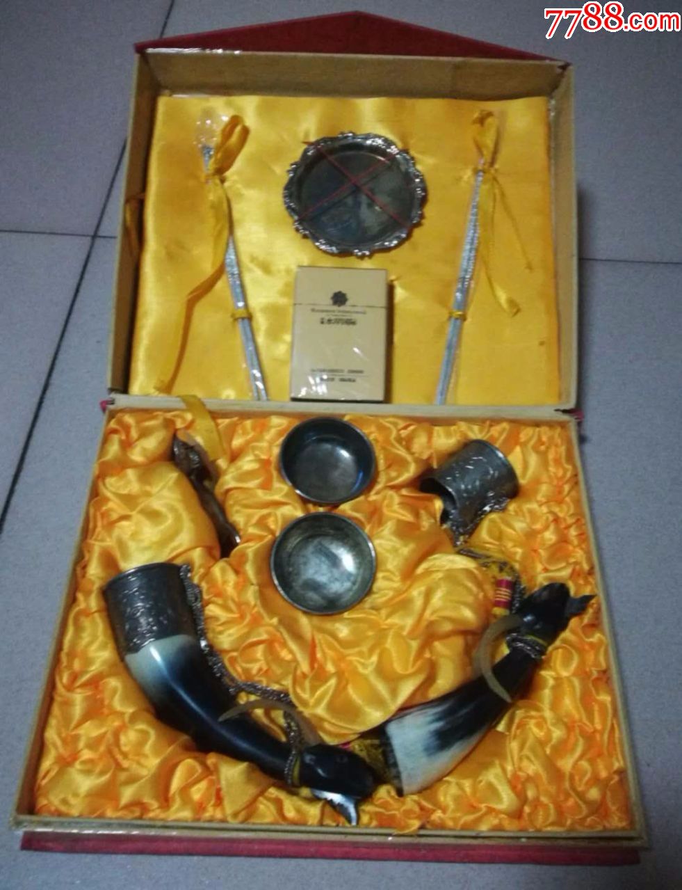 内蒙古银餐具高档礼品一套_其他银器_颍泉古玩【7788收藏__收藏热线】
