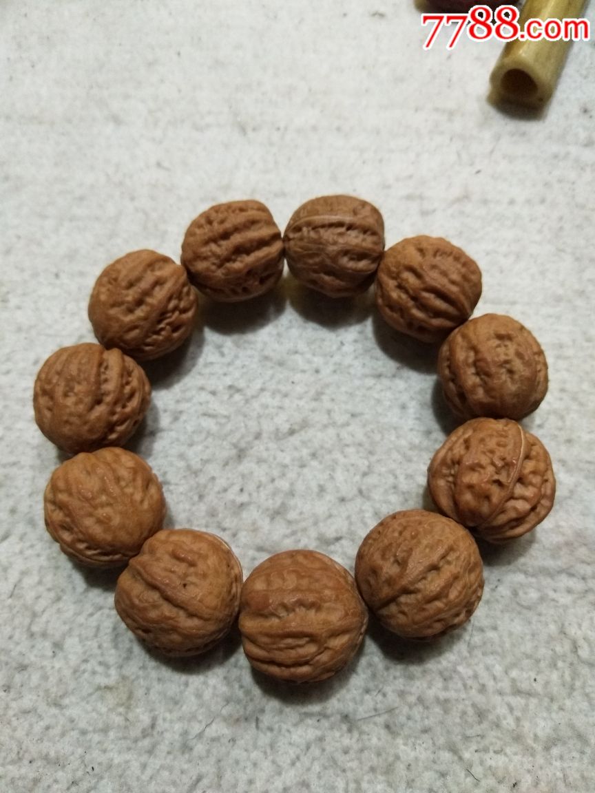 精挑京八棱核桃手串