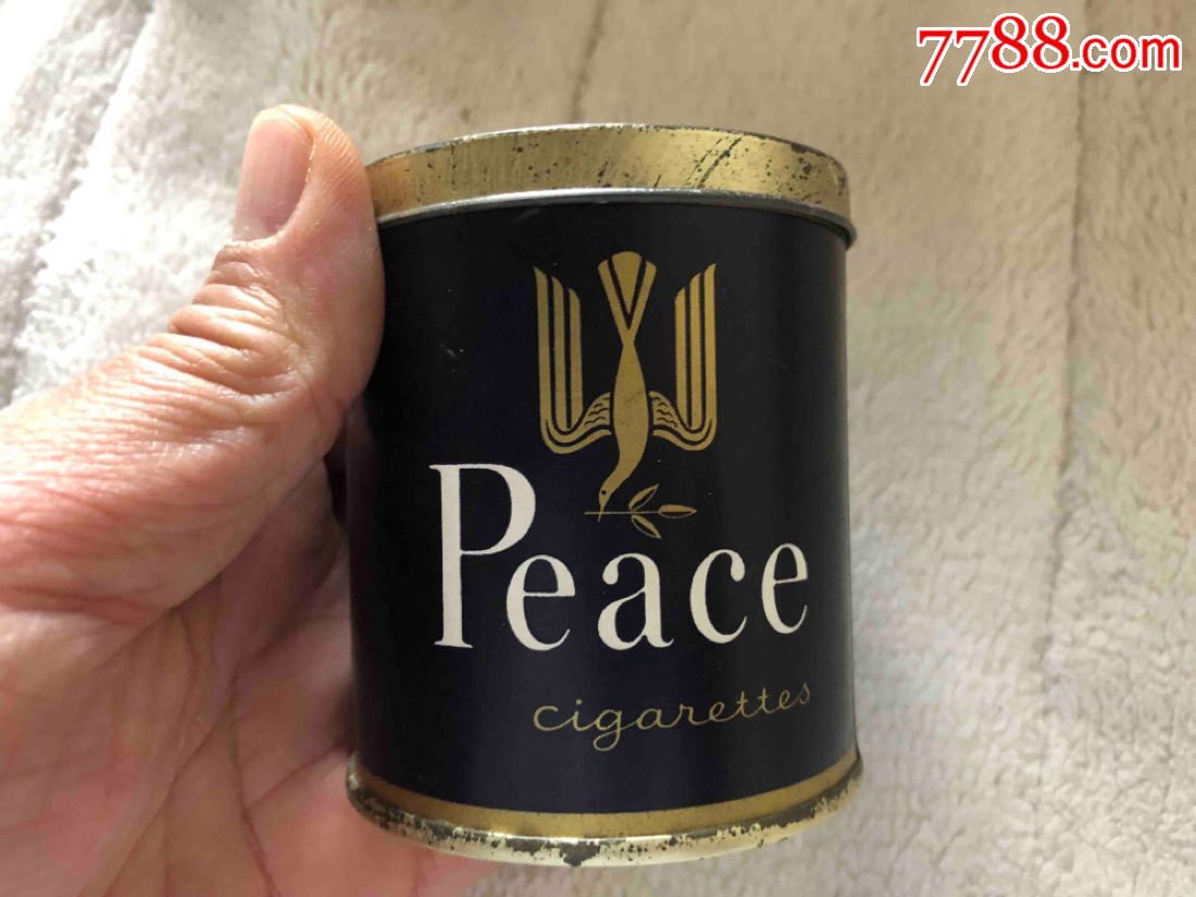 日本peace铁盒烟标