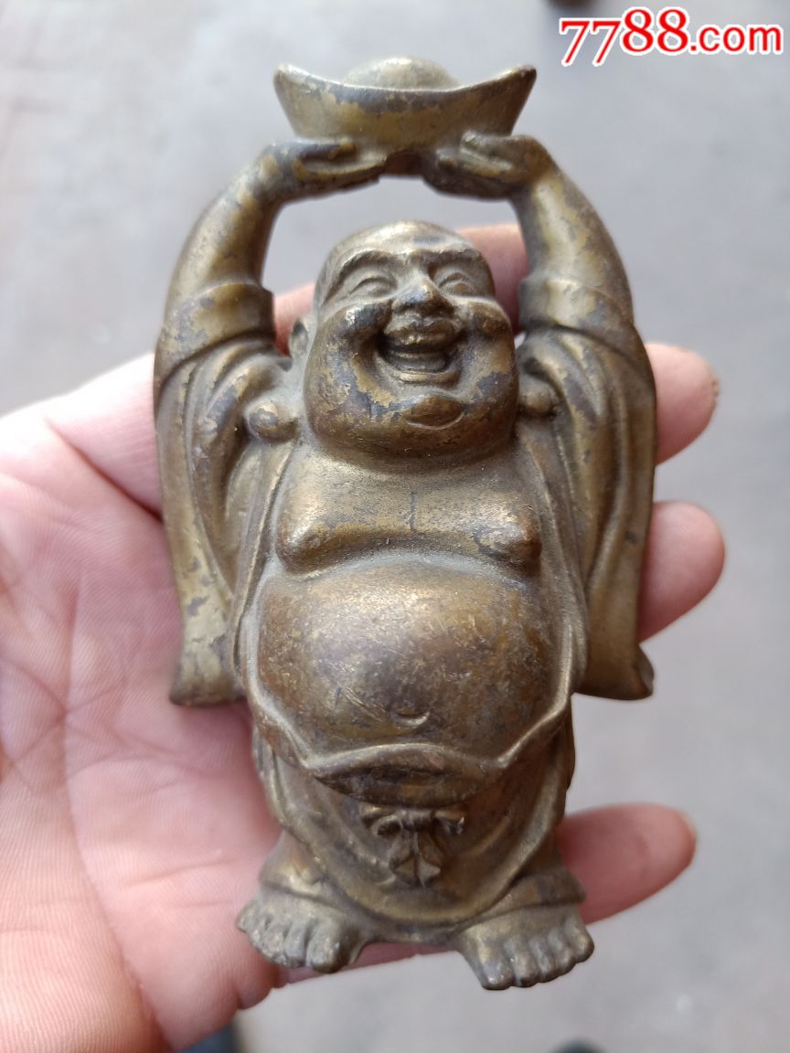 弥勒佛_铜像/铜佛像_第1张_7788奇石收藏