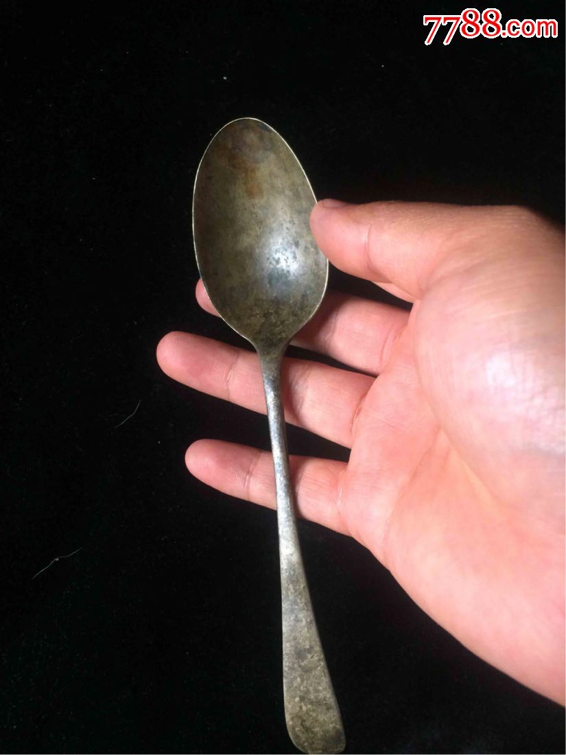 二战时期抗战民国日本军官遗留的勺子老铜勺收藏