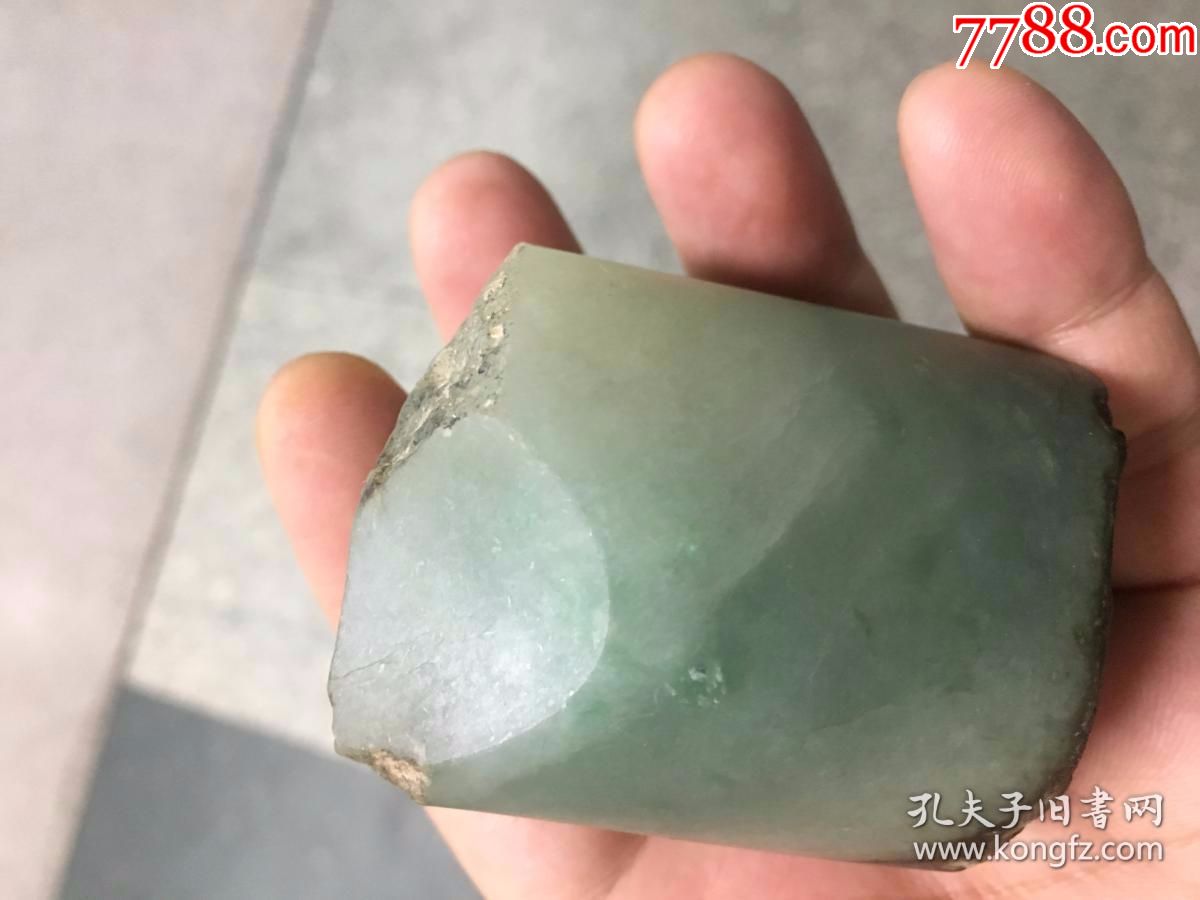 老坑糯冰种翡翠原石