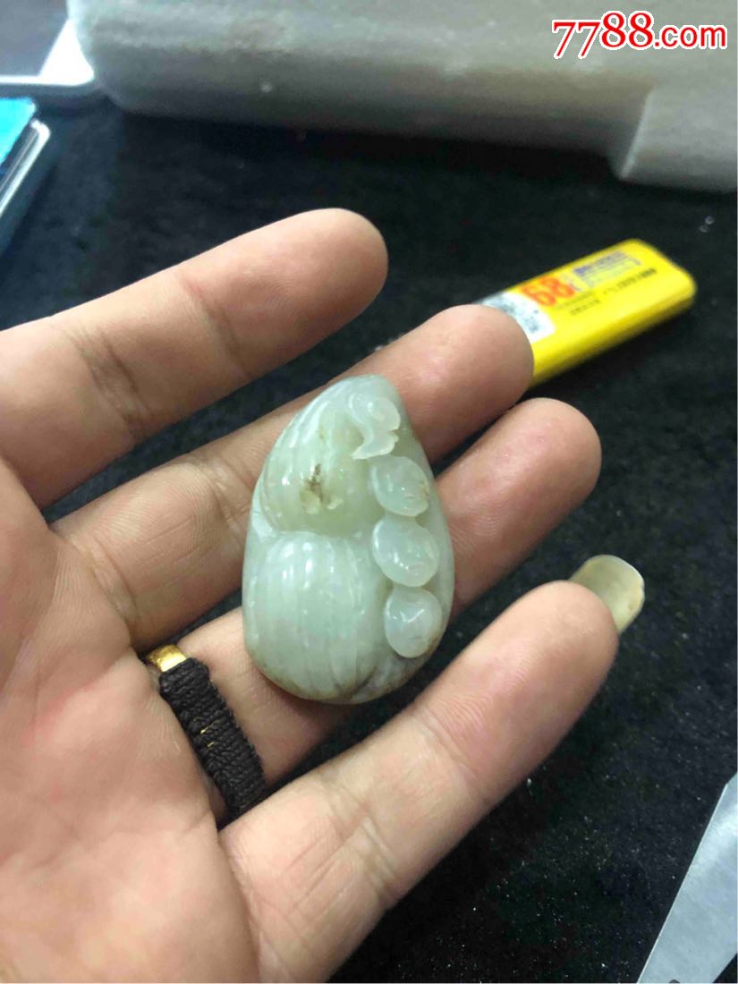 和田青玉籽料小葫芦