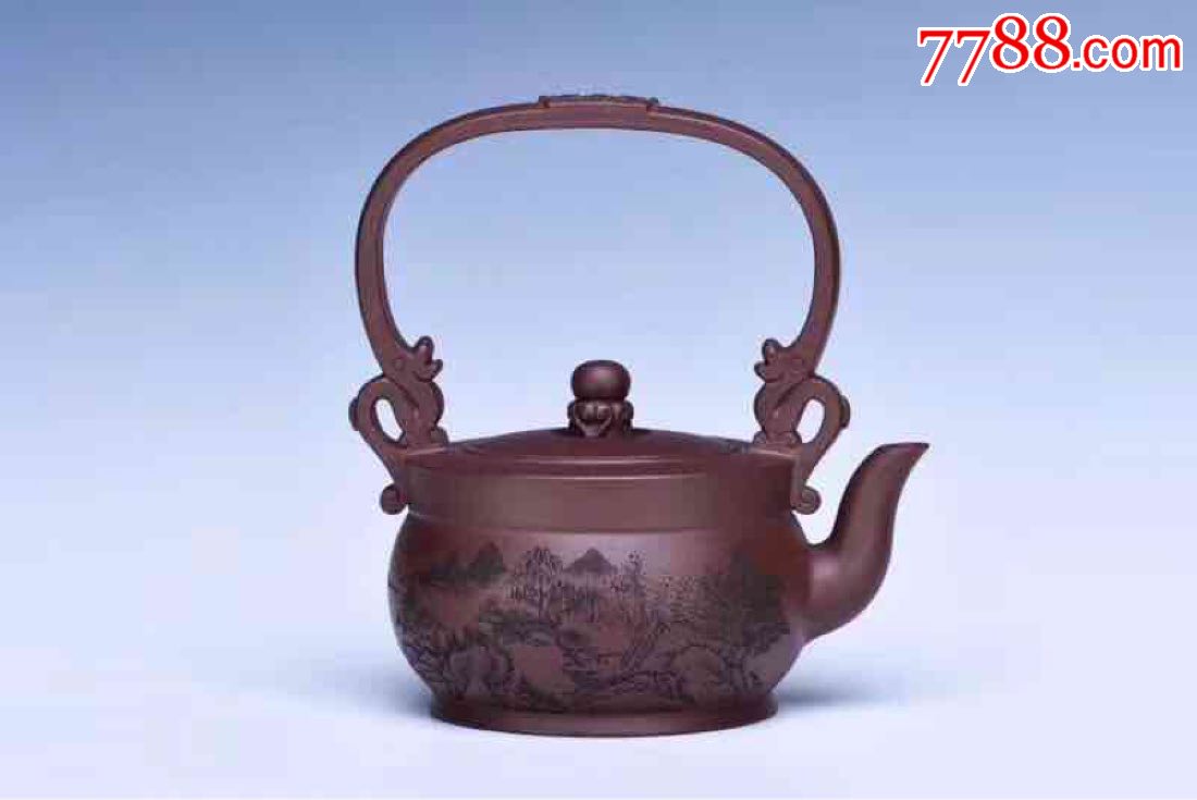 双龙提梁,紫砂壶_第3张_7788紫砂壶