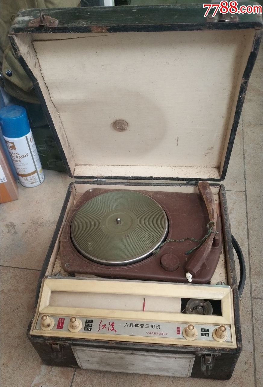 配件电唱机,配件红波六晶体管三用电唱机
