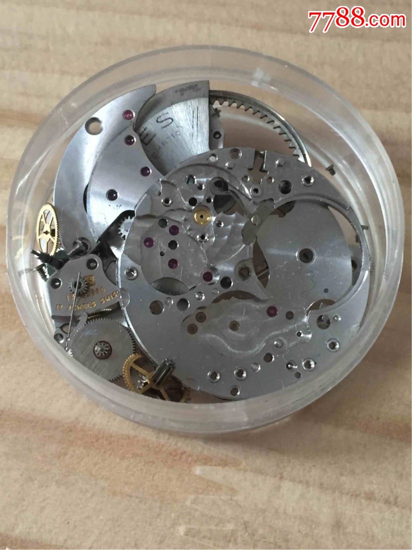 二手浪琴自动机械轨道355机芯